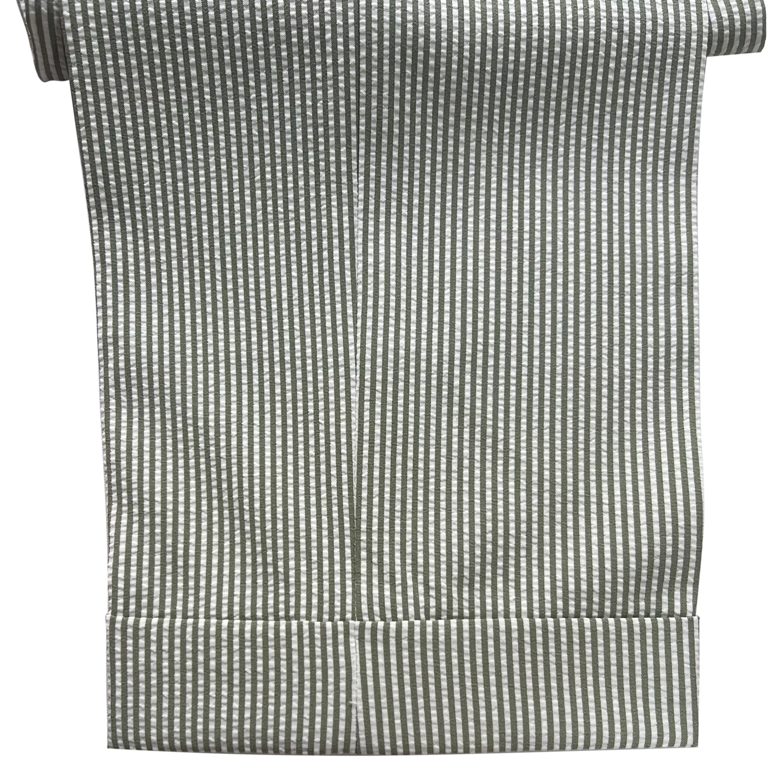 Stretchy Men Dark Green Seersucker Pants Light Weight Comfort Tailor Made Pants Dress Pants For Men Casual Trousers For Summer