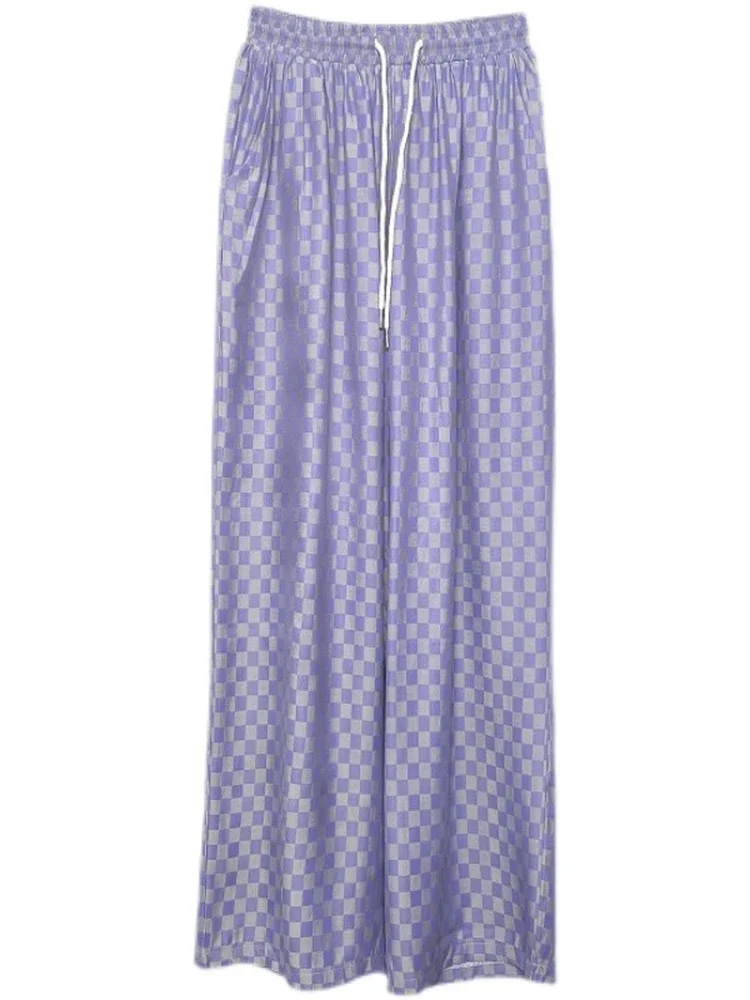 Summer Women Pants Female Loose Womens Trousers High Waist Womens Pants  Girls Oversize Maxi Bottoms Long Full Length Y2k Pants