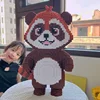 Giant Panda Building Blocks Cute Little Panda Small Particle Children's Puzzle Assembly Toys Birthday Gift Ornament 4