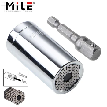 Universal Torque Wrench Socket Sleeve Head 7-19mm 1
