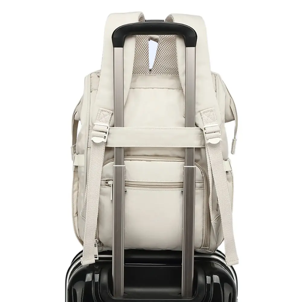 Baby Nappy Bag Mummy Bag Backpack Waterproof Storage Handbag Outdoor Travel Mommy Maternity Bag For Baby Stuff 2 Layer Gray 3