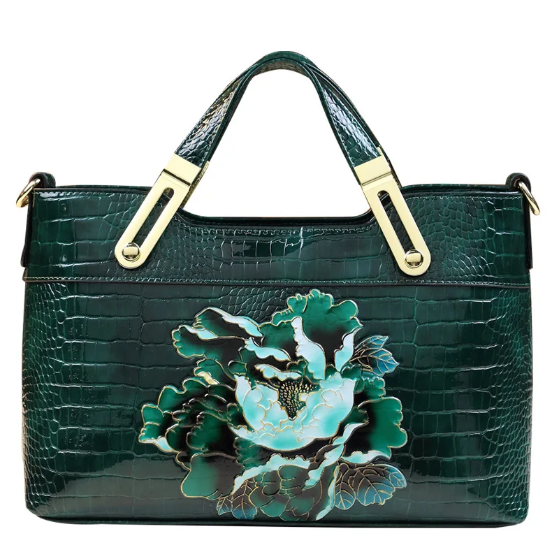 Deep Emerald Fleurine Bag