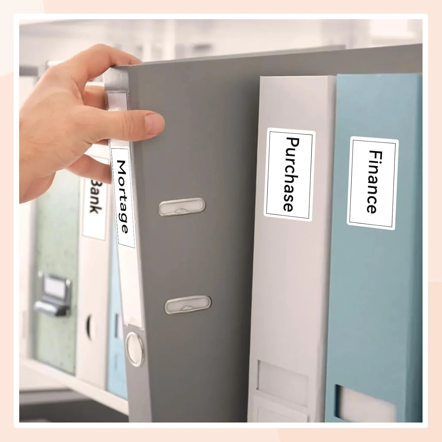 Niimbot B1 White Sticker Waterproof Paper Adhesive Nail Label Anti-Oil For B21 B31 Mini Portable Thermal Printer Tape More Size