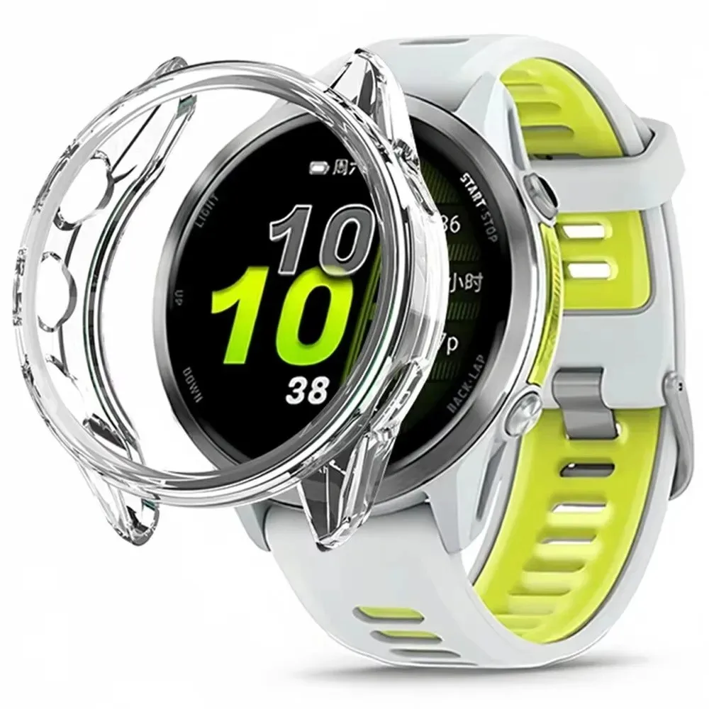 Garmin Forerunner TPU Protective Cover - Soft Screen Protection Frame