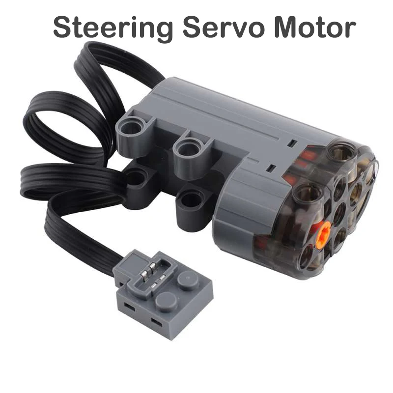 Motor Power Blocks Mould King MOC Power Functions Modified Monster Motor M L XL Motor Steering Servo PF Accessories for Legoeds
