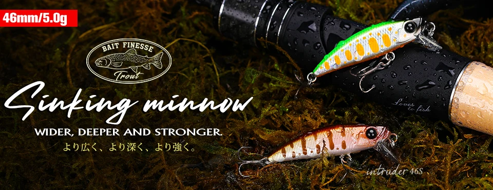 Description Picture 2 of itemTSURINOYA Fishing Lure Soft Baits 55mm 65mm Shad Worm Wobblers Double Color Silicone Artificial T Tail Lures For Bass Pike