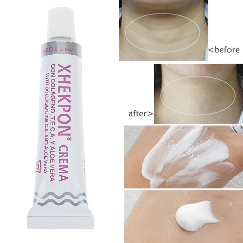 5pcs Xhekpon Neckline Crema Face And Neck Cream Spanish Neckline Cream  Wrinkle Smooth Firming Anti Aging Cream Beauty Skin Care - AliExpress