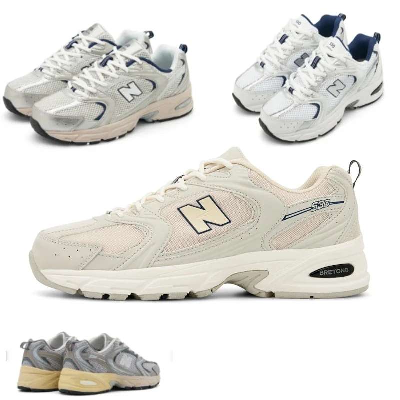 530 Spring and Autumn New Versatile Cool Running Men's and Women's Shoes N Sneakers Couple Breathable Running Shoes