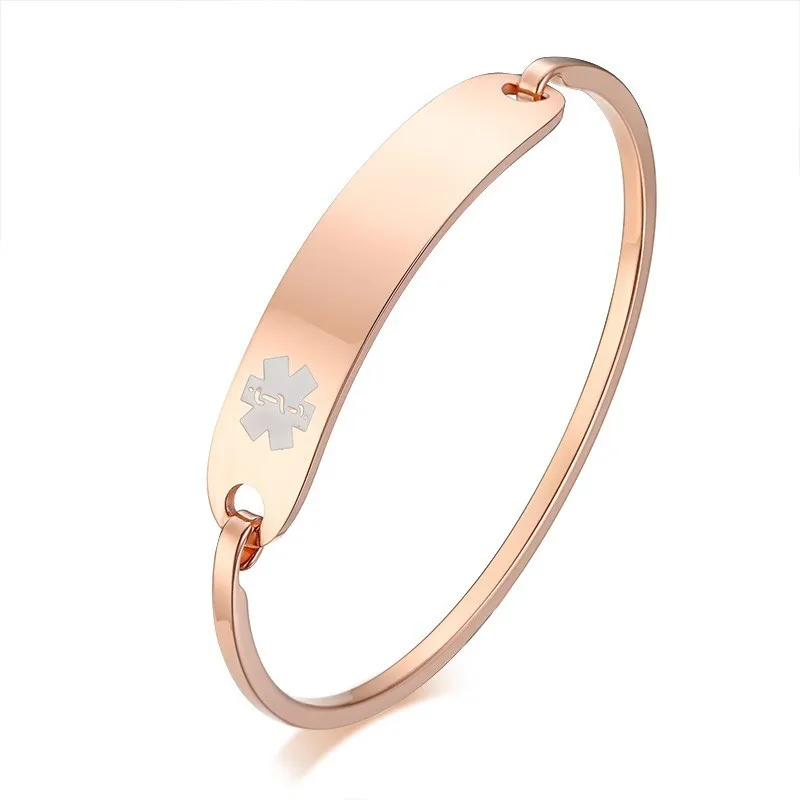 Women's Cuff Bracelet BangleType 1 Diabetes Medical Alert ID Allergy Femme Bangle Pulseira Mom Gift medical alert bracelet