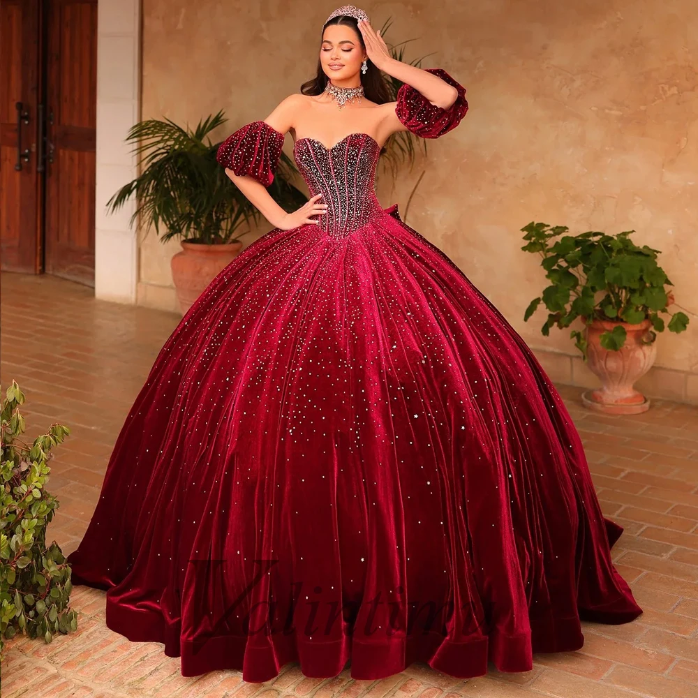 Valintimu ۷ӷ  Quinceanera 巹 ҳฦ  Ƽ 巹 Strapless и  Vestidos De 15 Anos Customized