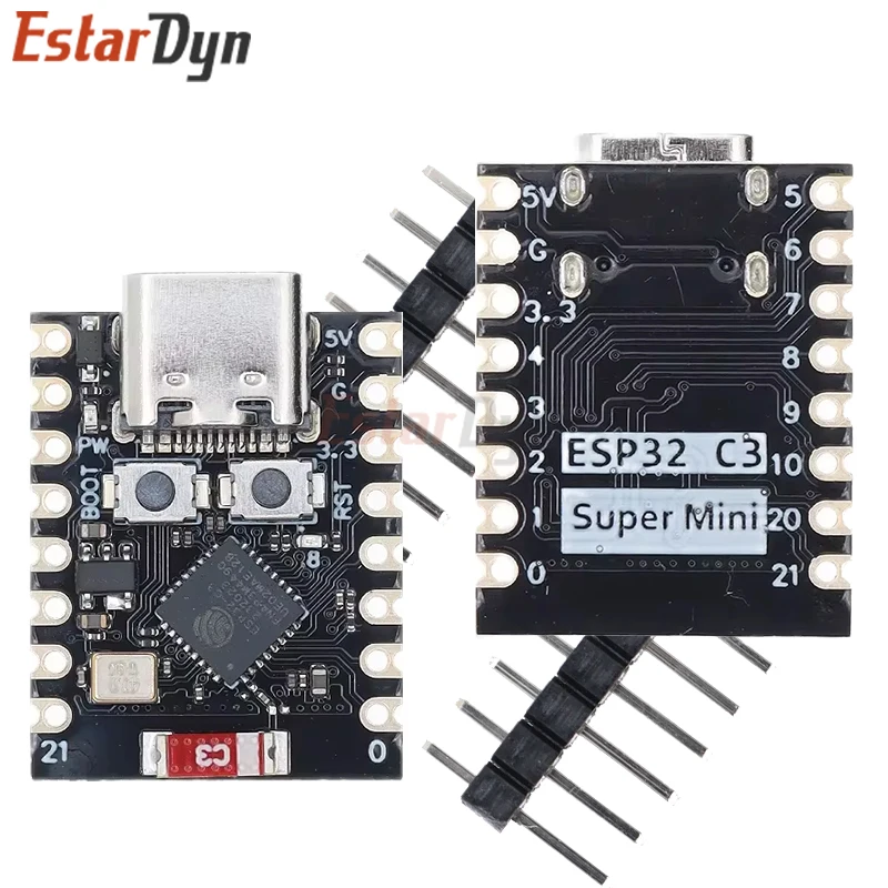 รูปสินค้า บอร์ดพัฒนา ESP32-C3 ขนาดกะทัดรัด สำหรับโปรเจกต์ IoT