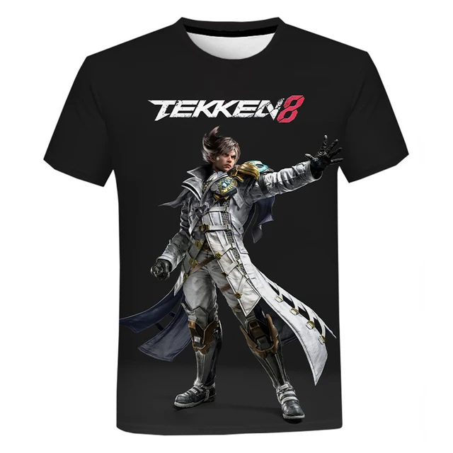 Game Tekken 8 T-Shirts 3D Printed Streetwear Men Women
