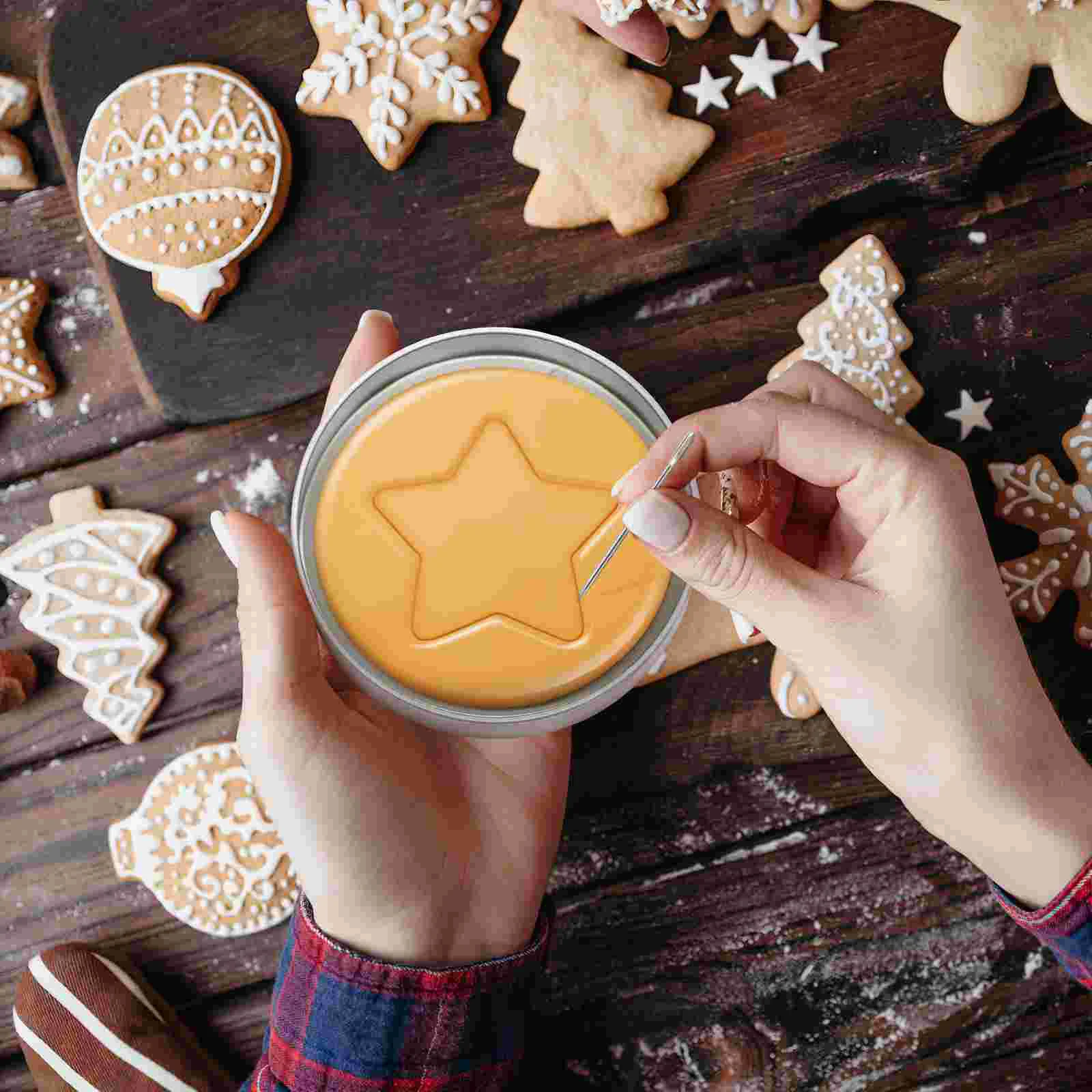 Umbrella Shape Sugar Pie Mold Cookie Stainless Steel Baking Tools Candy Cookies Maker Chocolate Fondant Kit Party cake mold