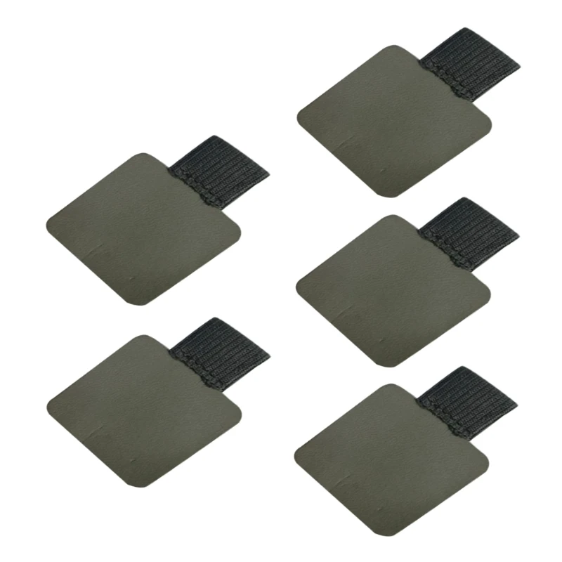 5 Pcs Leather Pen Loop Holder for Notebooks Journals Planners Tablet Case for pen pouch