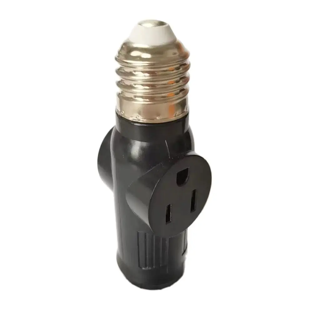1pcs White Black Bakelite L5-15R US to E27 E26 Light Bulb Socket With Pull Chain Switch America Lamp Holder Conversion Base 10A lamp bulb holder lamp holder lamp base socket converter lamp socket adapter