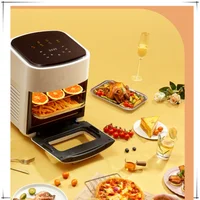 Kitchen electric oven 15L automatic large capacity air fryer transparent visual multi-functional oven 1