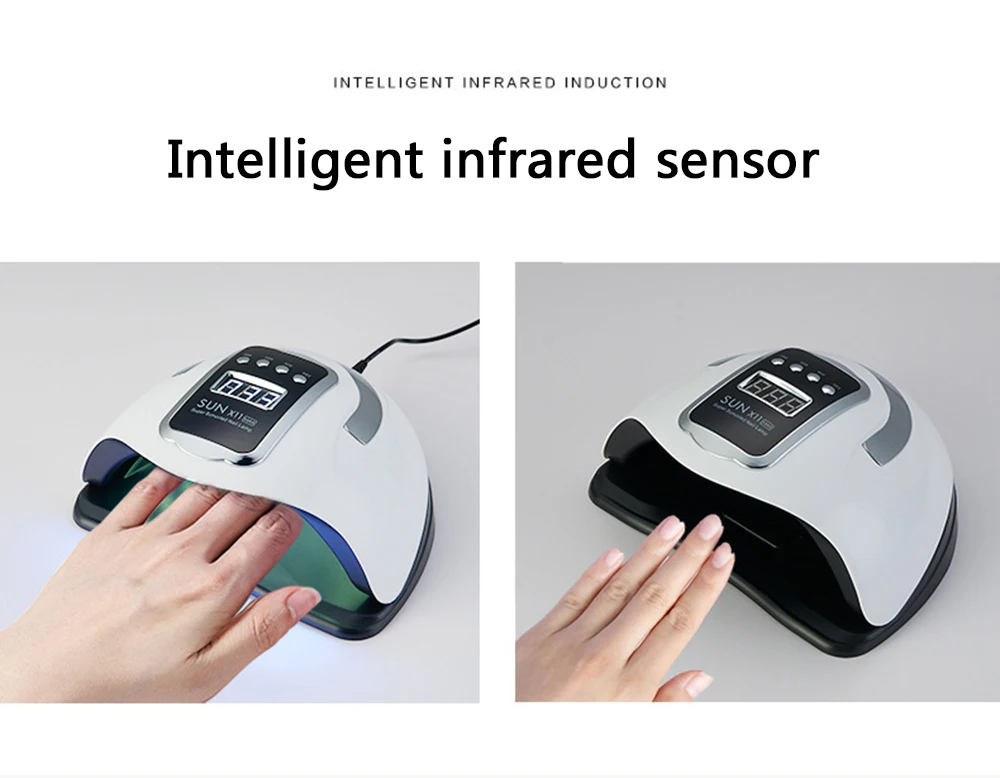 SUN X11 Max 132W UVLED Nail Drying / Curing Lamp BARTER HUTT