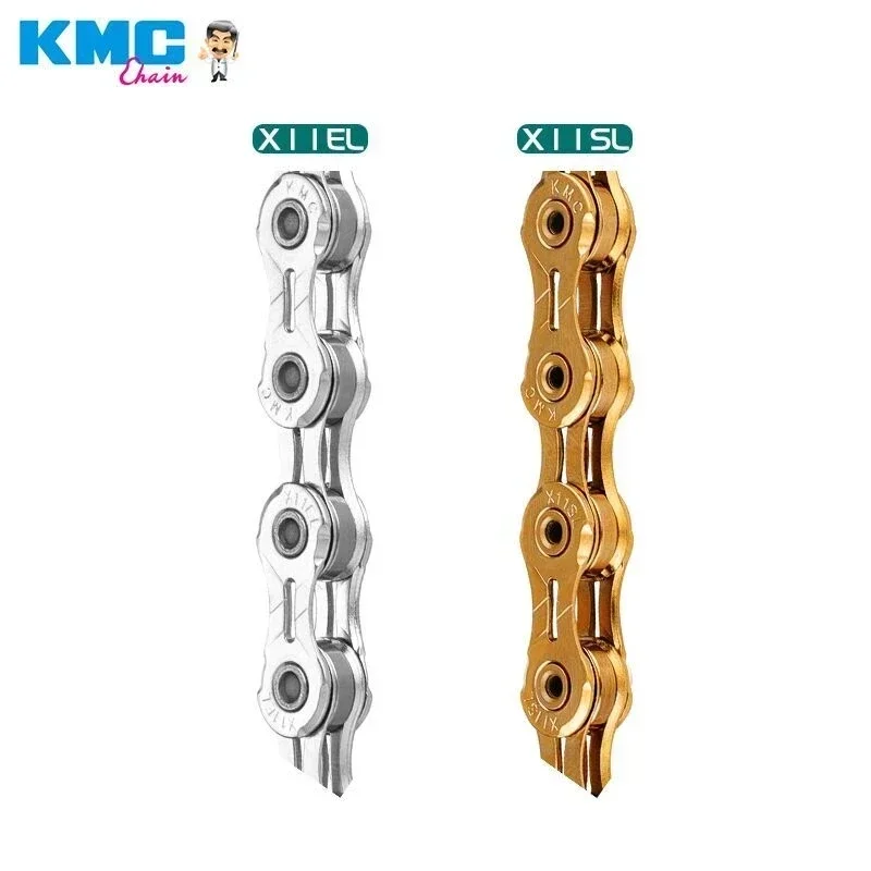 KMC X8 X9 X10 X11 X12 EL SL Road/MTB Bicycle Chain 8v 9v 10v 11v 12v 118L 126L With Quick-Link For SHIMANO SRAM bicycle chain