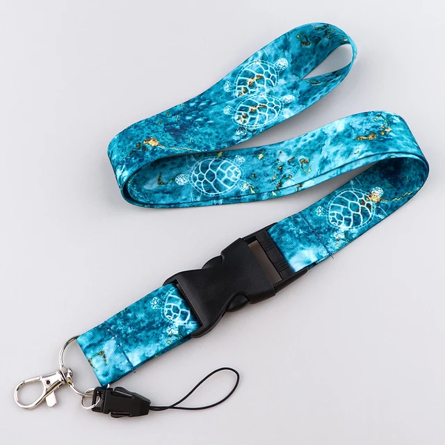 Sea Turtle Lanyard Keychain Strap 2