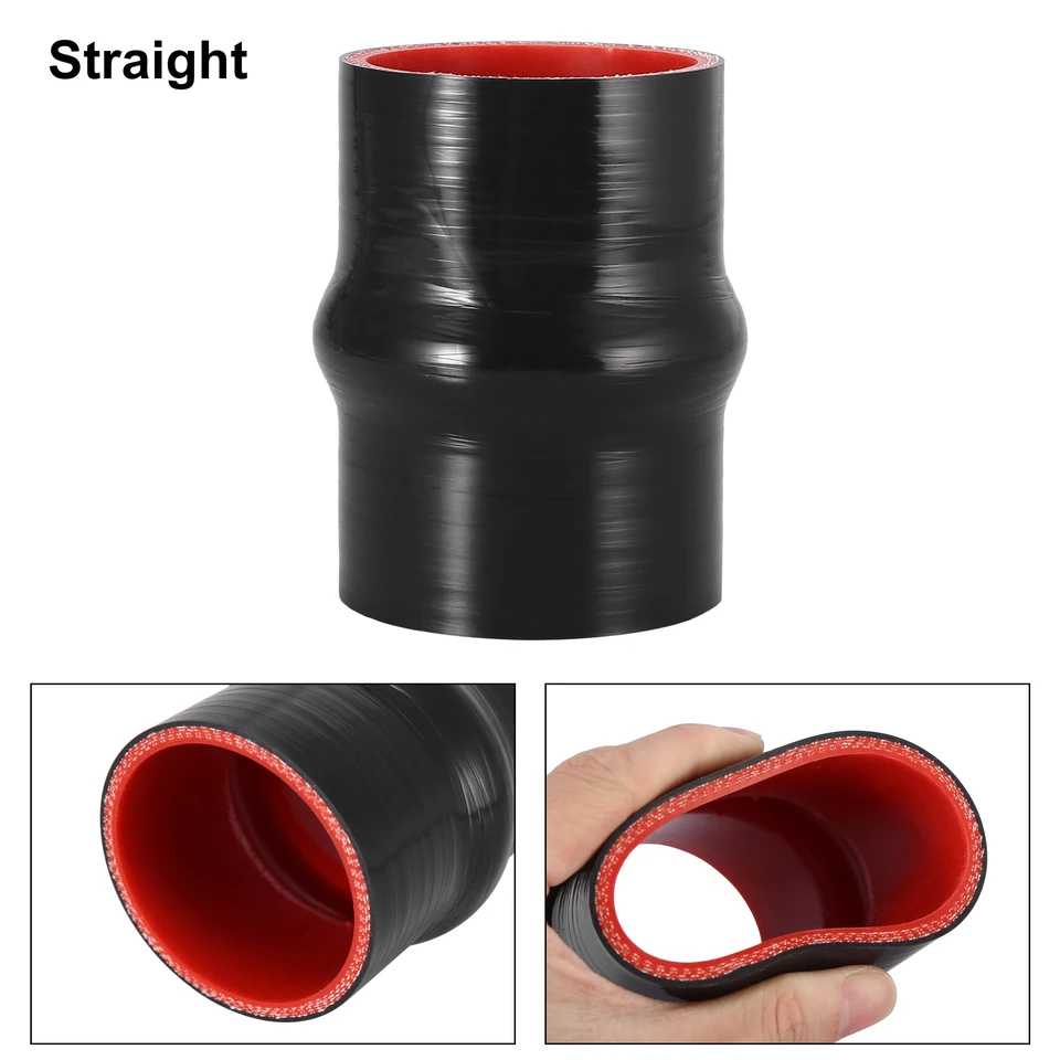 黒の3プライテンプル: 90度エルボーシリコンホースインタークーラーカプラーリダクションターボード (mm):46 48 50 51 54 57 60  64 70 76 80 85 90 - AliExpress 2インチ 45度エルボーターボ/インタークーラー/インテークパイピングカプラー  シリコンホース(ブラック) 4層 3.5インチ シリコン 135度 エルボーコネクター ジョイナー ターボホース パイプ インタークーラー ターボ エアインテー