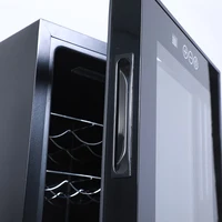 Wine Cooler 8 Bottles Refrigerator Wine Cabinet 22L Fridge Freestanding 2