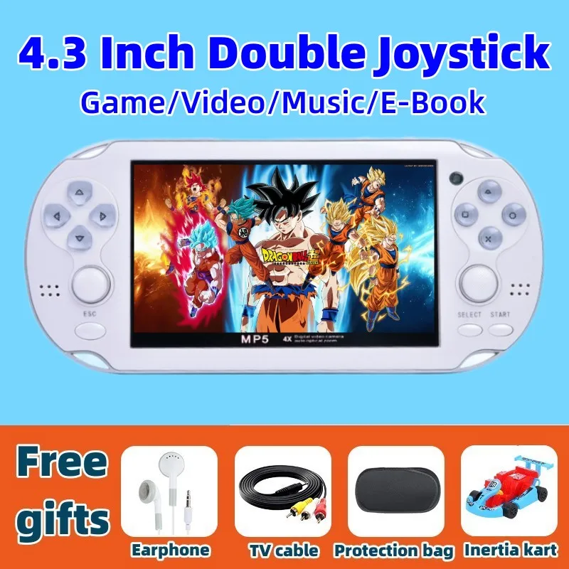 CZT43InchdoublejoystickHandheldGameConsolebuildin11000games