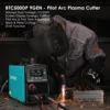 Plasma Cutter, Pilot Arc 50Amps Screen Display Single Phase Voltage 220V, Digital Plasma Cutting Machine (BTC500DP 9GEN 220V) 2