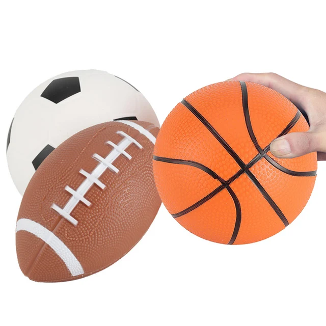Mini Inflatable Balloon Football Rugby Elastic Indoor And Outdoor Sports Training Props Students Team Game Teaching Ball TMZ