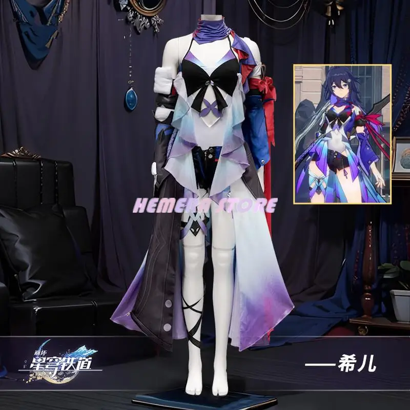 

Honkai: Star Rail Seele Vollerei Cosplay Costume Gorgeous Lovely Dress Game Suit Halloween Carnival Role Party Outfit Women