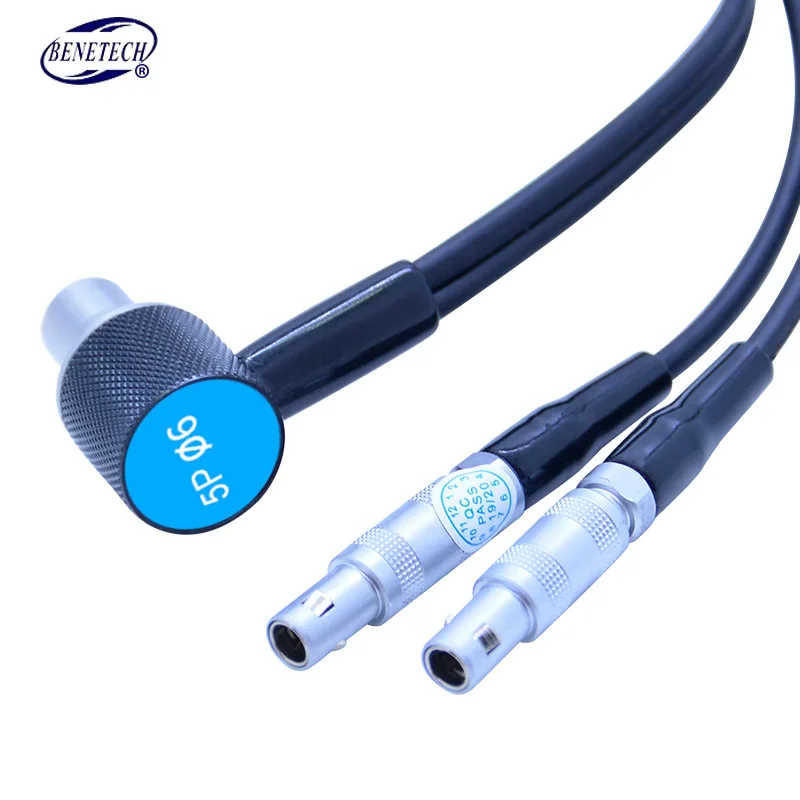 Ultrasonic thickness gauge Probe transducer diameter 10mm/5MHz 6mm/5Hz original Probe Benetech GM100 GM100+ GM130 GT1130,paint thickness gauge,thickness gauge