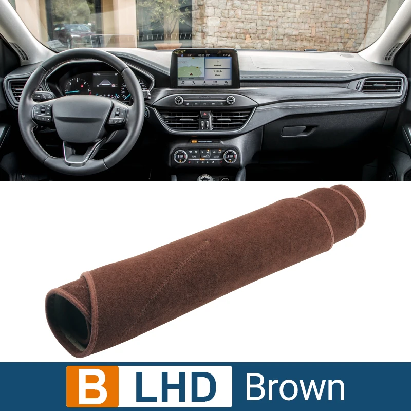 thumbnail image 1 of Alfombrilla antideslizante para salpicadero de coche, accesorio para Ford Focus MK4 IV, 2018, 2019, 2020, 2021, 2022, 2023, 2024, 1 of 5