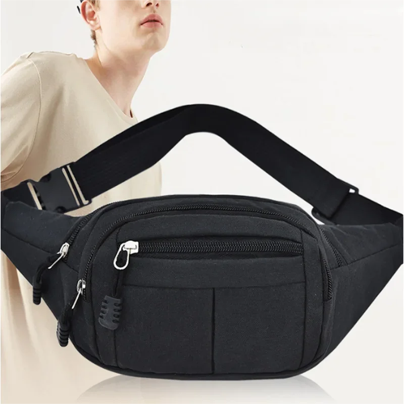 Hip Belly Banana Bum Chest Belt for Men Women Waist Bag Male Female Fanny Pack Pouch Murse Purse Kidney Row Wallet