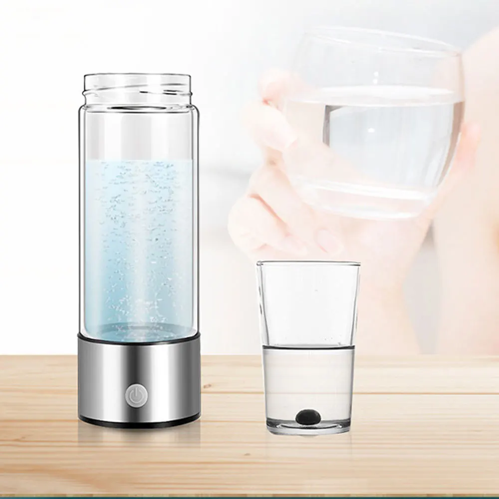 Generador de agua de hidrógeno, botella ionizadora de agua portátil recargable, taza de agua rica en hidrógeno súper antioxidante - Imagen 6