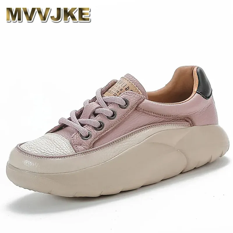 

Ladies Shoes On Sales With Free Shipping Full Grain Leather Sapatilha Flat Platform Casual Zapato Sketchers Mocassim Feminino