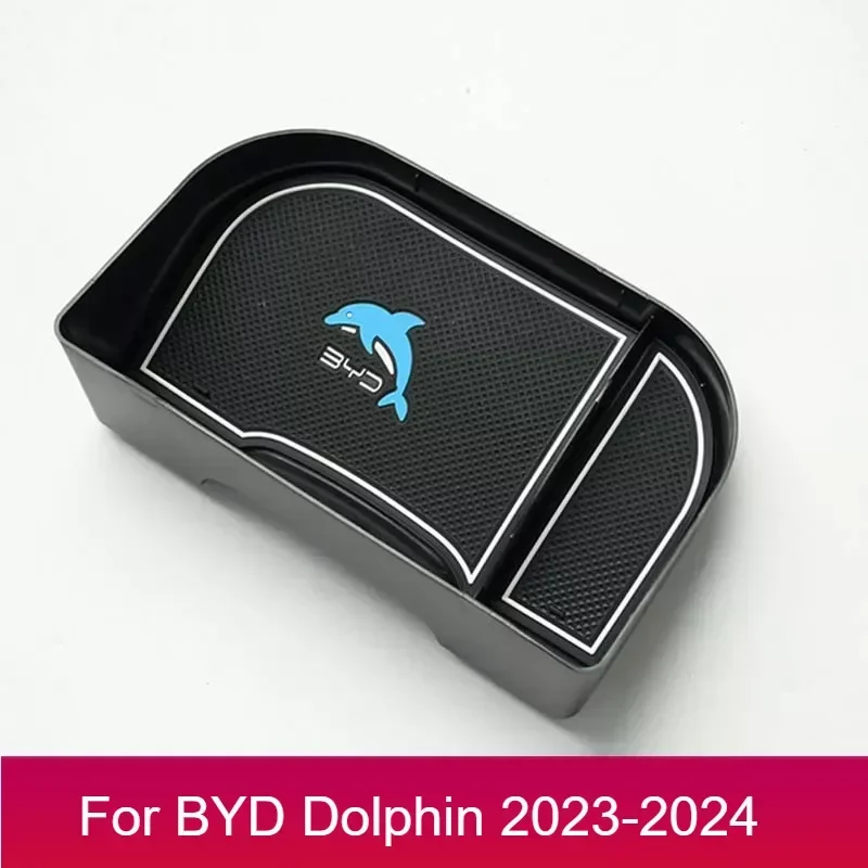 

For BYD Dolphin Behind the screen Storage Box Armrest Box Storage Tray byd act 3 Car Accessories