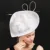 Lavender Imitation Sinamay Fascinator Hats Ladies Women Chi Wedding Elegant Headpiee Feather Flower Hair Accessories Hair Clips 7
