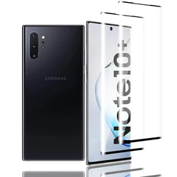 Premium 9H 3D Curved Tempered Glass Screen Protector - 2/4 Pack - 4 pieces (Galaxy Note 10 Plus)