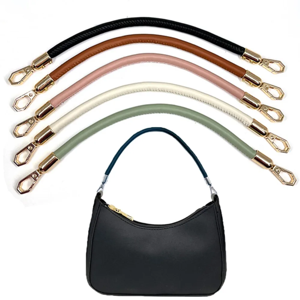 

PU Leather Bag Strap Strap Accessories 40/60cm DIY Replacement Hand Strap Soft Handbags Shoulder Strap Bag