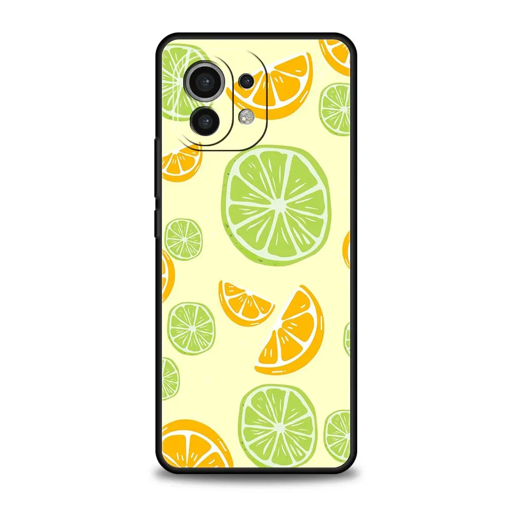 Soft TPU Lemon Fruit Phone Case Cover
