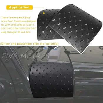 Cowl Body Armor Cover For Jeep Wrangler Rubicon Sahara JK & Unlimited 07-17 1