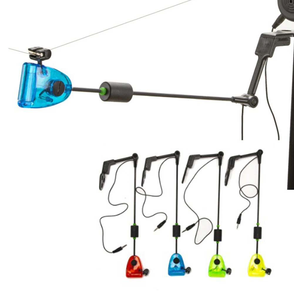 Indicateur lumineux pivotant pour alarmes de touche carpe - Base amovible LED réglable