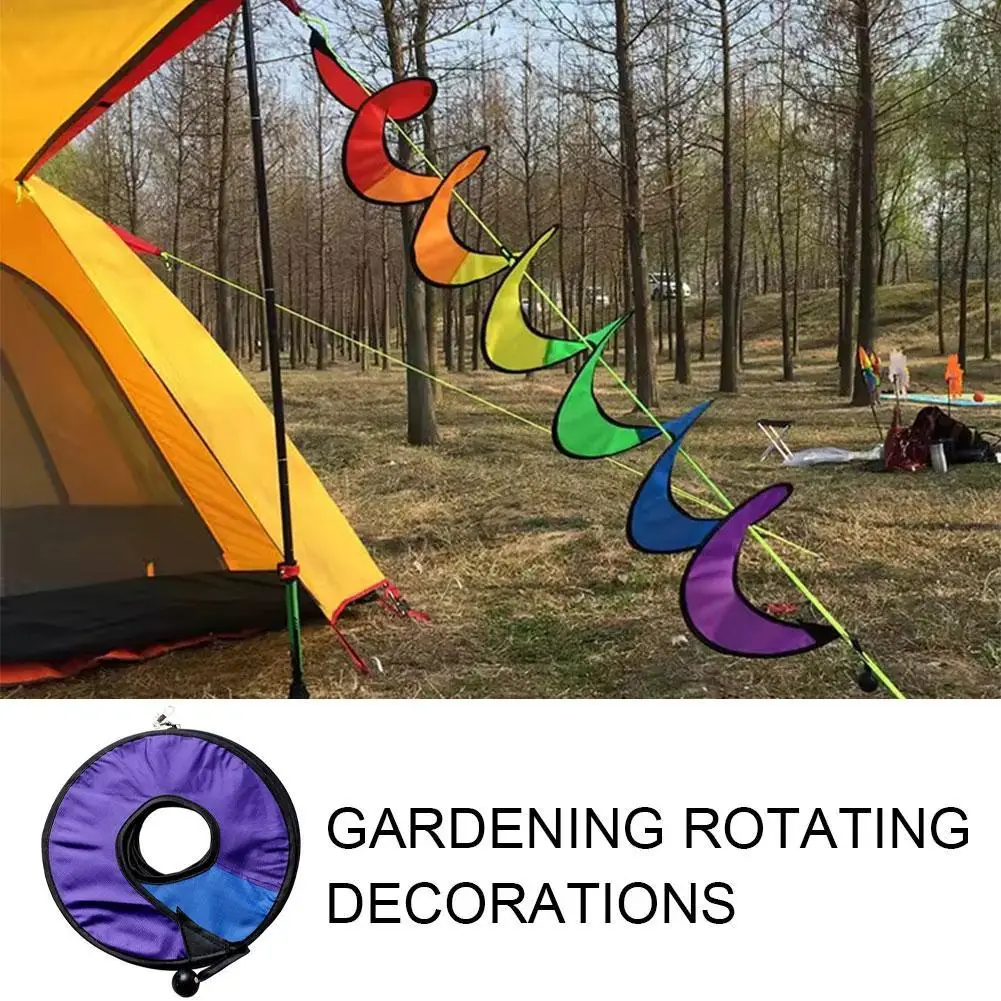 GardenWindmillAndPracticalRainbowWindTwistersGardenDecorTools
