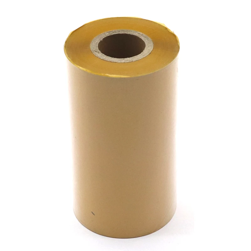 Cera Térmica da Impressão do Código de Barras da Cor do Amarelo 110 Mmx300m 50 mm 60 mm 70 mm 80 mm 90 mm 100 mm 110 mm 300m Etiqueta da Cera - Imagem 2
