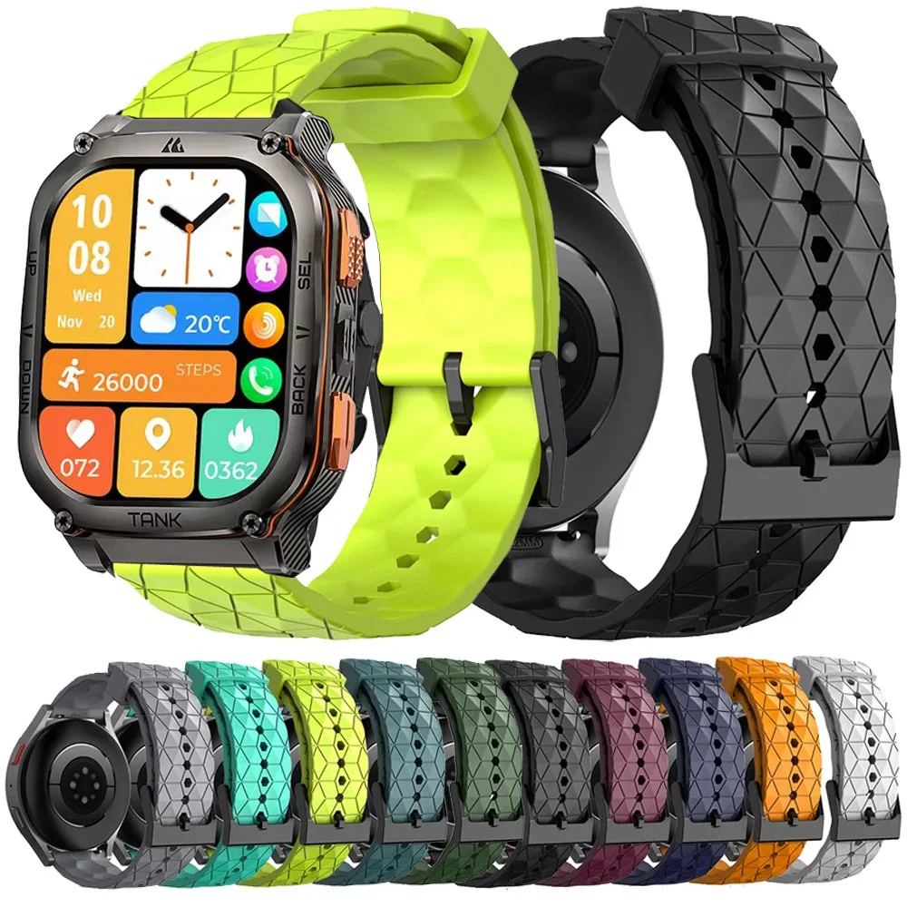 Silicone Soft Breathable Sports Watchband