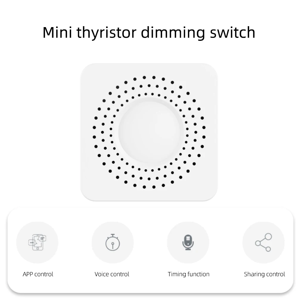 CORUI Tuya ZigBee WiFi Smart Dimmer Switch Module Breaker Alexa Alice Google Home Voice Timing Light Switch For Smart Life