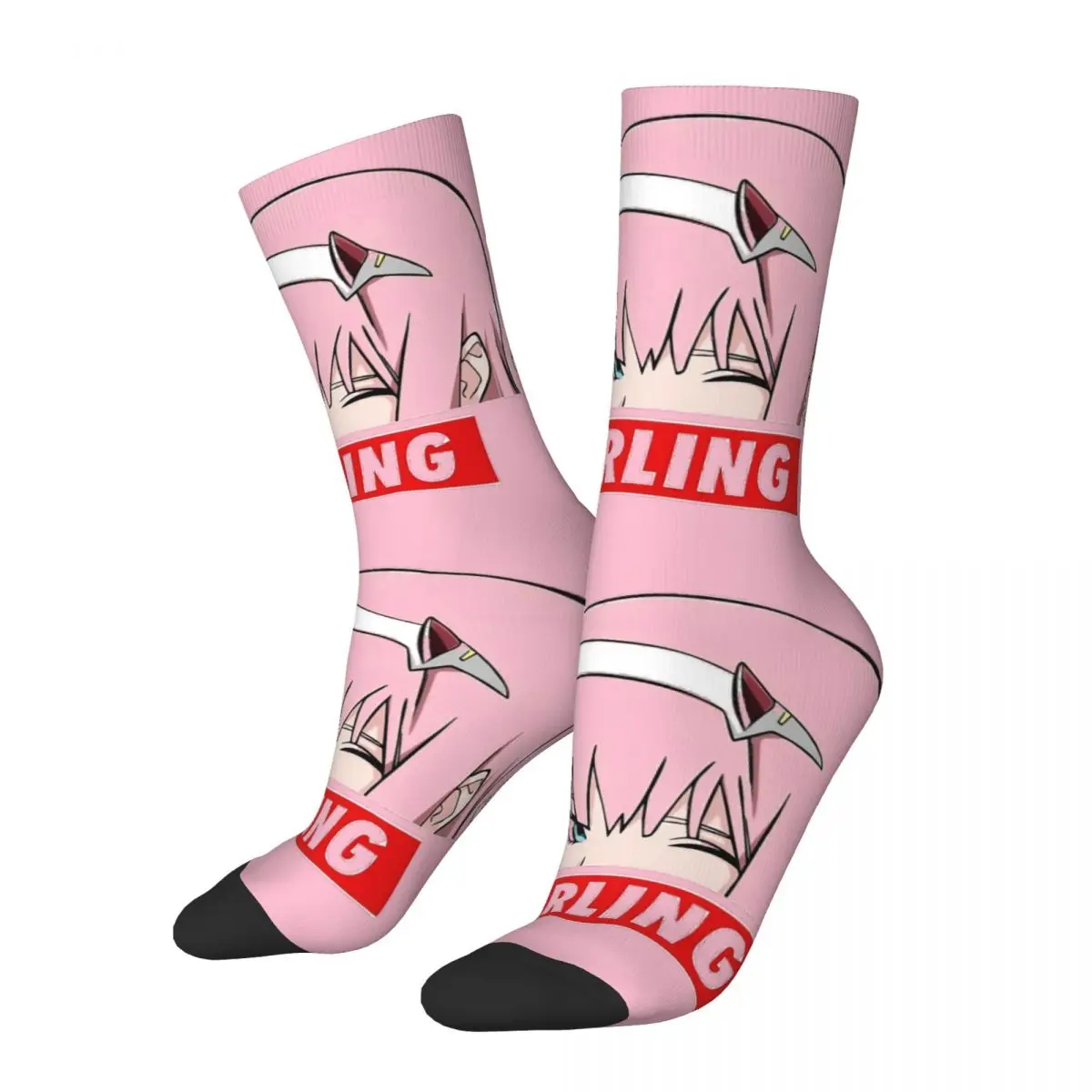 

Носки Zero Two Darling In The Franxx Merch, уютные носки высокого качества для девушек из аниме, хлопковые носки для женщин, маленькие подарки