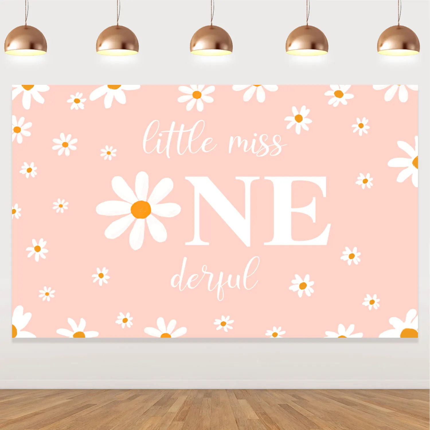 

Groovy-One Daisy 1st Birthday Party Decorations, One Backdrop for Girls, Retro Boho Party, Photo Background