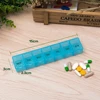 Disposable Black Mask Medicine pill boxes Face Masks 4 Layer Fabric Safe Dustproof Outdoor Protective Anti-fog Mouth mask 6