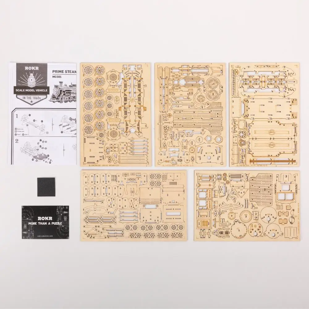 ROKR Tren Madera Maquetas para Construir - Maquetas para Montar - Set de  Construcción Puzzle 3D para niños y Adultos (Prime Steam Express) :  : Juguetes y juegos