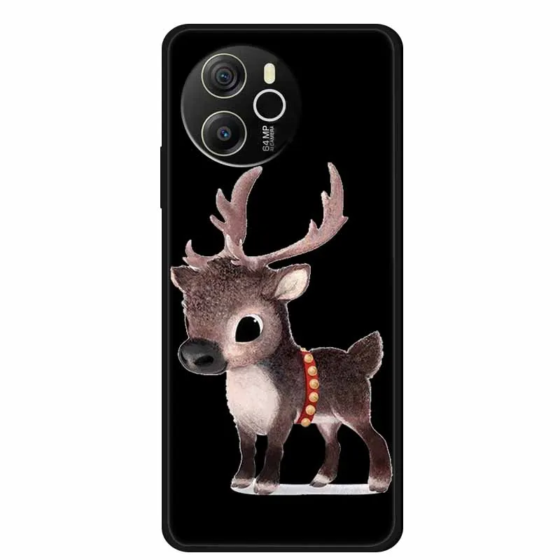 Enhanced Product Title:  
Premium Black Silicone Soft Back Cover Case - Sleek and Durable Phone Shell/Coque, 6.78